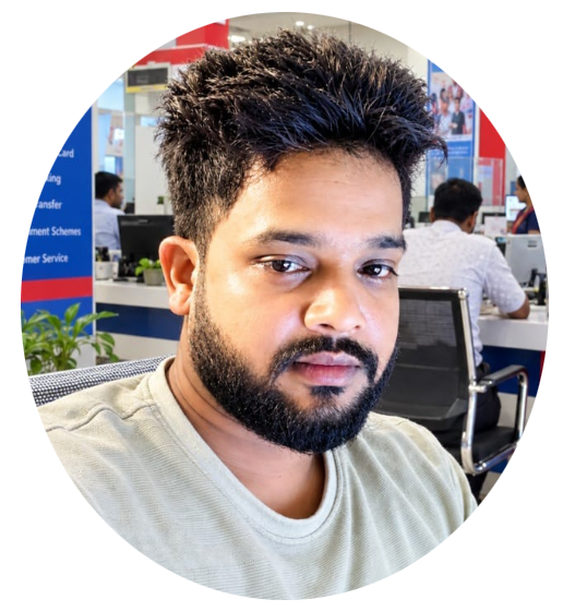 Portrait shown on the WebDevPro monitor preview